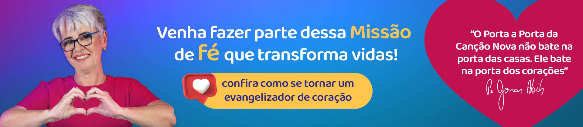 Banner principal evangelizador pap