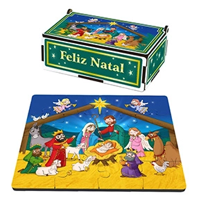 Quebra-Cabeça Infantil de Natal - 04.08936