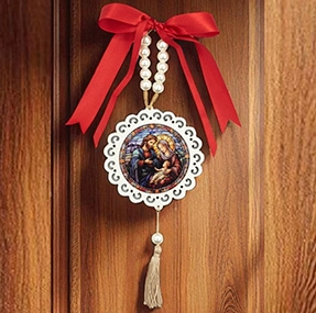  Adorno de Porta Laço Sagrada Família - 04.08918