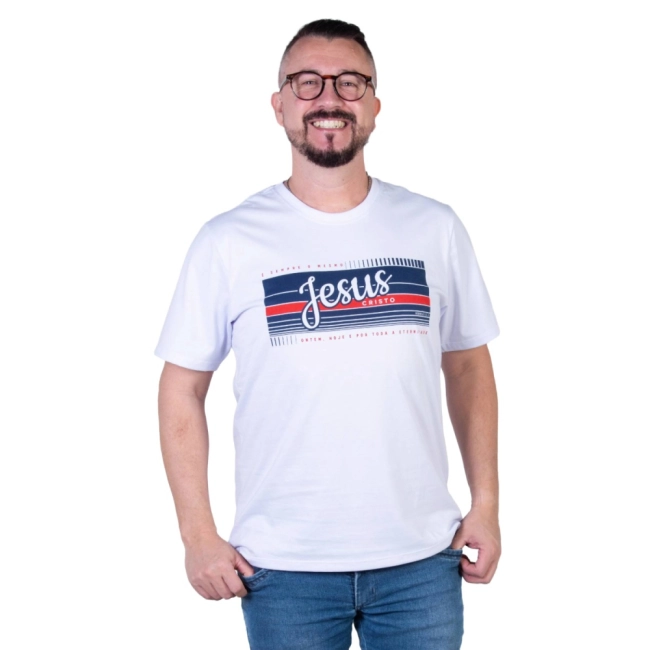 Camiseta Jesus Cristo é Sempre o Mesmo