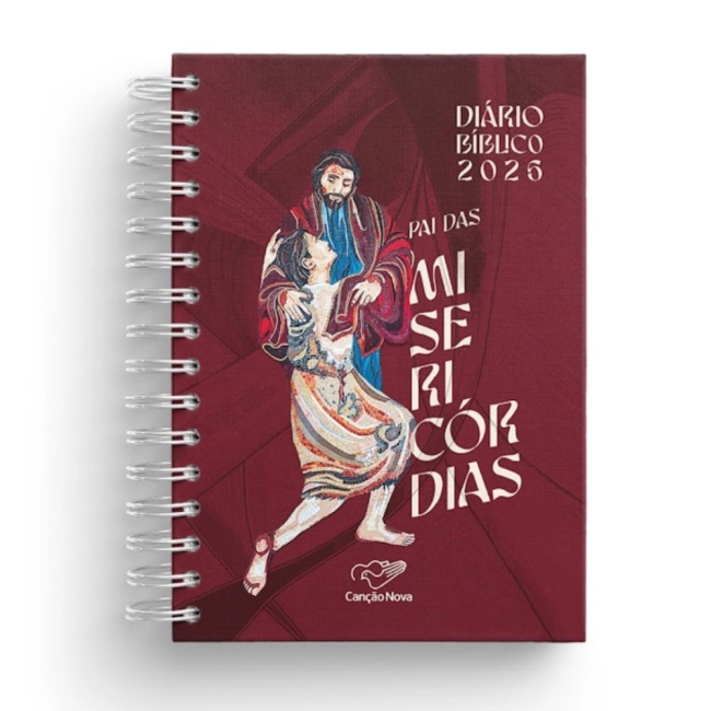 Diário Bíblico Capa Cristal Pai das Misericórdias
